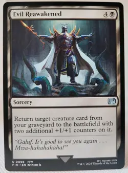 Magic MTG - Evil Reawakened - Final Fantasy - NMINT #0098 - Image 1