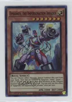Epigonen the Impersonation Invader 1st Ed. YuGiOh Battle of Chaos #BACH-EN026 - Image 1