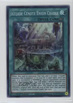 Icejade Cenote Enion Cradle 1st Ed. YuGiOh Battle of Chaos #BACH-EN052 - Image 1