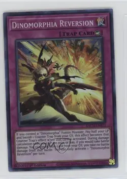 Dinomorphia Reversion 1st Ed. YuGiOh Battle of Chaos #BACH-EN073 - Image 1