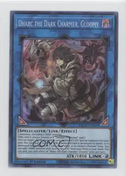Dharc the Dark Charmer Gloomy 1st Ed. YuGiOh Battle of Chaos #BACH-EN049 - Image 1