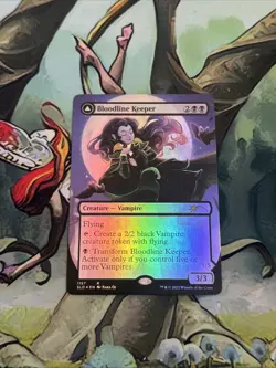 MTG: Bloodline Keeper Lord Of Lineage (1157) SLD Borderless Foil NM PR0XY - Image 1