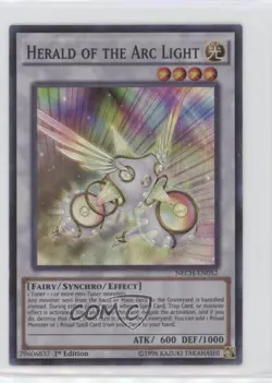 Herald of The Arc Light 1st Ed. YuGiOh New Challangers #NECH-EN052 - Image 1