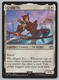 MTG Playset (4) - Final Fantasy - G'raha Tia #21 -j474 - Image 2