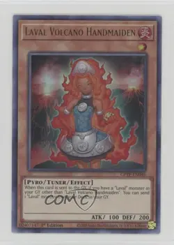 UR - Laval Volcano Handmaiden 1st Ed. YuGiOh Ghosts From The Past #GFTP-EN046 - Image 1