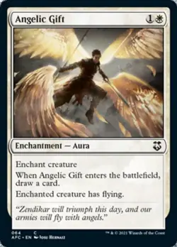 Angelic Gift - Near Mint MTG Commander 2021 Forgotten Realms - Image 1