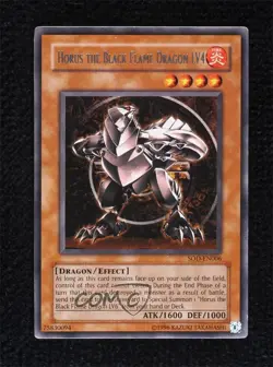 R - Horus the Black Flame Dragon LV4 Unlimited YuGiOh Soul of Duelist #SOD-EN006 - Image 1