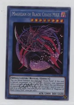 Magician of Black Chaos MAX Limited Edition YuGiOh Gold Sarcophagus Tin - Image 1