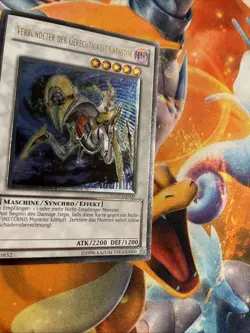 Ally of Justice Catastor TU07-EN000 Ultimate Rare Yugioh MP German Language - Image 2