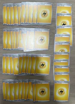 2023 Pokemon Card Electric Energy 50 Count Lot Of 50 - Image 3