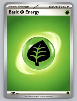2023 Pokemon Card Grass Energy 50 Count Lot Of 50 - Image 1