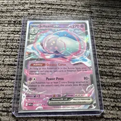 Pokemon Card Jellicent Ex 045/086 White Flare Double Rare Holo NM PACK FRESH - Image 4