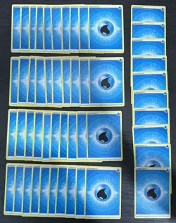2022 Pokemon Card Water Energy 50 Count Lot Of 50 - Image 3