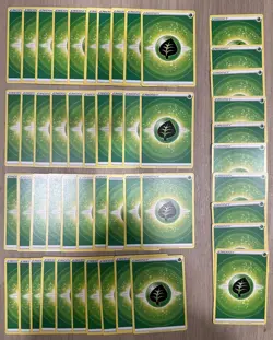 2022 Pokemon Card Grass Energy 50 Count Lot Of 50 - Image 3
