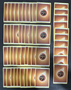 2020 Pokemon Card Fighting Energy 50 Count Lot Of 50 - Image 3