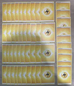 2022 Pokemon Card Electric Energy 50 Count Lot Of 50 - Image 3