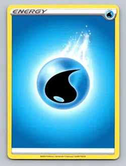 2020 Pokemon Card Water Energy 50 Count Lot Of 50 - Image 1