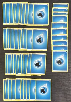 2020 Pokemon Card Water Energy 50 Count Lot Of 50 - Image 3