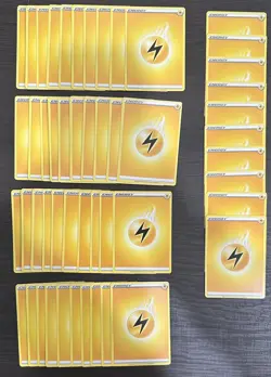 2020 Pokemon Card Electric Energy 50 Count Lot Of 50 - Image 3