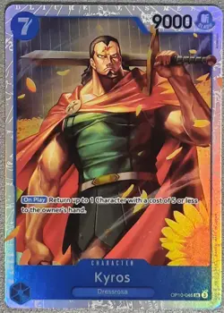Carte One Piece Card Game Kyros OP10-046 SR Anglais - Image 1