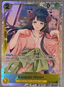 Carte One Piece Card Game Kouzuki Hiyori OP06-106 SR Anglais - Image 1