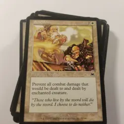Magic The Gathering Mono White Old Border Card Lot Nemesis Onslaught Alliances - Image 3