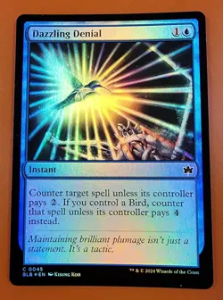 1x Dazzling Denial | FOIL | Bloomburrow | MTG Magic Cards - Image 1