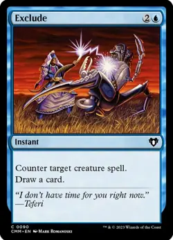 X 1 Exclude NM Commander Masters 090 MTG Magic The Gathering - Image 1