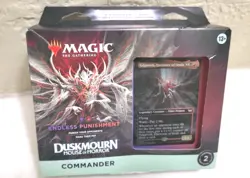 MTG Duskmourn: House of Horror - Endless Punishment Commander Deck *New/Sealed* - Image 1