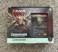 MTG Duskmourn: House of Horror - Endless Punishment Commander Deck *New/Sealed* - Image 1