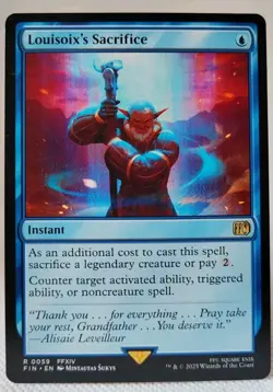 MTG | Louisoix's Sacrifice | Final Fantasy | NM | EN #0059 - Image 1