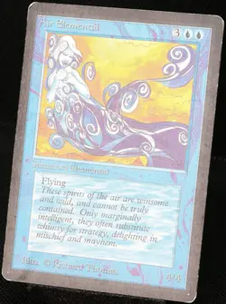 MTG Air Elemental BETA Uncommon [LP] Magic: The Gathering | EN 1993 - Image 3