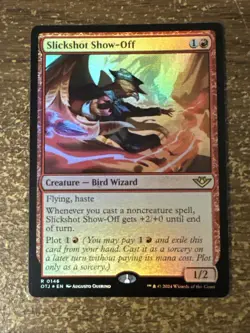 MTG *Slickshot Show-Off foil X1* (NM) Outlaws of Thunder Junction Magic - Image 1