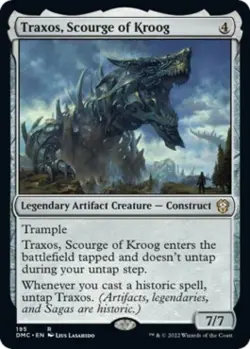 Traxos, Scourge of Kroog - Light Play MTG Commander: Dominaria United - Image 1