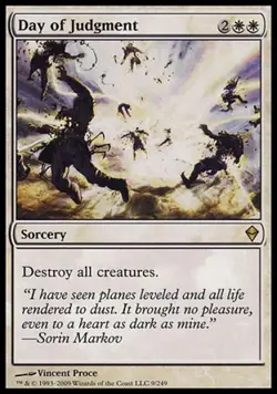 MTG English Day of Judgment NM Normal Zendikar - Image 1