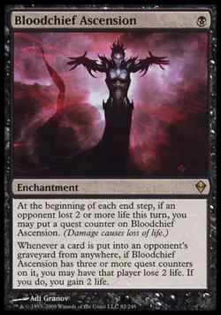 MTG English Bloodchief Ascension NM Normal Zendikar - Image 1