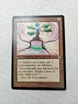 MTG Zuran Orb (Zurs Sphare) German Ice Age Regular Uncommon - Uncirculated - Image 1