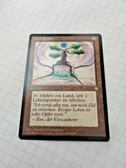 MTG Zuran Orb (Zurs Sphare) German Ice Age Regular Uncommon - Uncirculated - Image 2