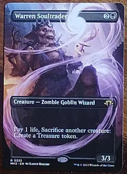 Necropotence (Anime Borderless) Wilds of Eldraine: Enchanting Tales Regular MTG - Image 1