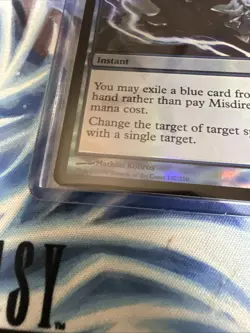 MTG Misdirection Foil Rare Card Near Mint Condition Foil - Image 2