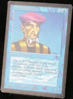 MTG Prodigal Sorcerer BETA Common [G] Magic: The Gathering | EN 1993 - Image 3