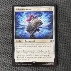 Paladin's Arms 0028 MTG: Final Fantasy (FIN) Near Mint (NM) - Image 1