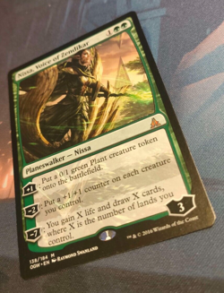 Nissa, Voice of Zendikar - Oath of the Gatewatch - Mythic - NM/LP (see pics) MTG - Image 3