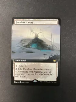 Faceless Haven - Borderless - Kaldheim - Magic the Gathering - MTG - Image 1