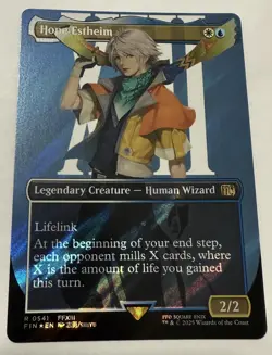 Hope Estheim Borderless Surge Foil 0541 MTG Final Fantasy Rare - Image 3