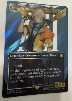 Hope Estheim Borderless Surge Foil 0541 MTG Final Fantasy Rare - Image 4