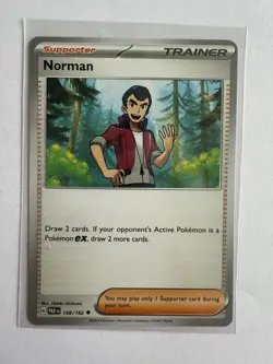 Norman (168/182) Regular Non Holo Paradox Rift - Pokemon TCG [Near Mint] - Image 1