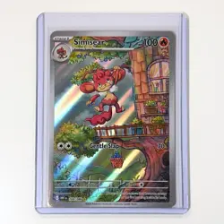 Simisear 100/086 : Illustration Rare - Pokemon White Flare (WHT) / NM - Image 1