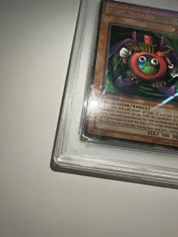 Time Wizard - Metal Raiders - PSA 4 2003 Yugioh 1st - Image 4