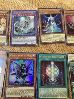 Lot of (35) Yugioh 2020 First edition Rares Foils Gold Silver - Image 3